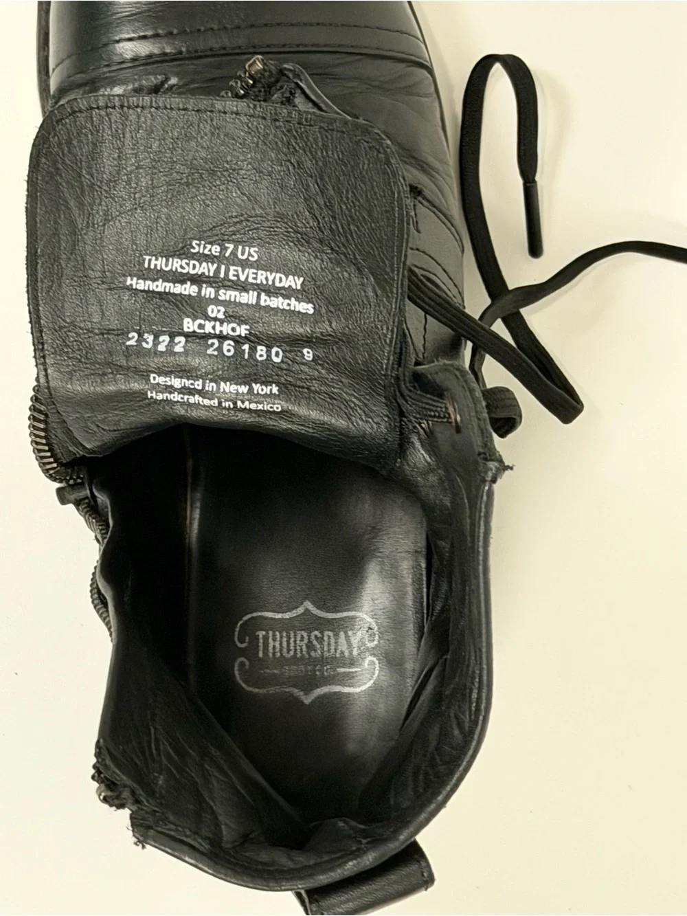 Thursday Boot Company sturdy black